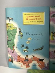 Lot of 5 Vintage Around the World Program Books 1964 & RARE World Map Geographic