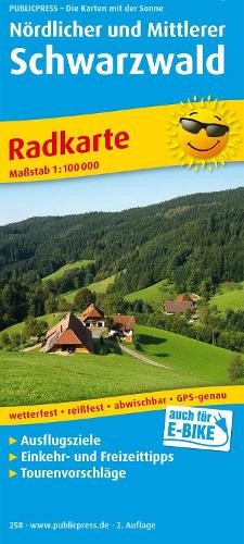 Freytag-Berndt Northern and Mittlerer Black Forest (Map) (UK IMPORT)