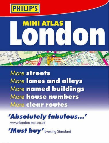Philip’s Mini Atlas London (Street Atlases),VARIOUS- 9781849070638