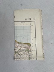 Vintage Ordnance Survey Map Sheet 163 Barnstaple