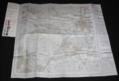 Ordnance Survey Landranger Map – Derby & Burton upon Trent – Sheet 128 – 2002