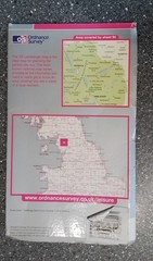 OS Ordanance Survey Landranger Maps No 89 ,90, 96 & 97.