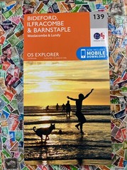 Bideford, Ilfracombe and Barnstaple by Ordnance Survey (Sheet map, 2015)