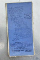 Bartholomews Revised Half-Inch Contoured Maps HERTFORDSHIRE Sheet 25 Cloth