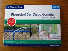 The Thomas Guide Riverside & San Diego Counties street guide 2008 Rand McNally
