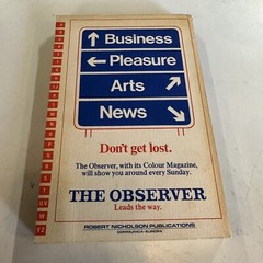 The Observer London Street Finder Book Maps