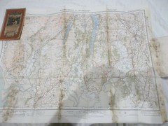 1930 ORDNANCE SURVEY Windermere Map Original