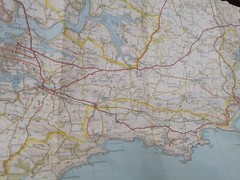 FOUR Landranger OS Maps Aberystwyth 135, Lampeter 146, St David’s 157&Tenby 158 