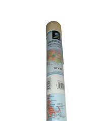 RAND MCNALLY SIGNATURE UNITED STATES WALL MAP LAMINATED FINISH Sz 50″ x 32” NEW