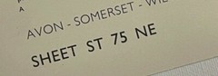 OS, 6 Inch to 1 Mile Map, sheet ST 75 NE, Somerset, Norton St Philip area, 1982