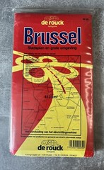 Brussels Belgium – 1989 – Map 39 and Plan de ville et grande banlieue – De Rouck