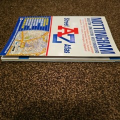 Nottingham Street Atlas by Geographers A-Z Map Company Ltd Book