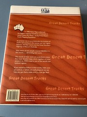 Great Desert Tracks of Australia map pack in folder (1999) 5 sheet maps