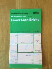 1977 Ordnance Survey Pathfinder Map 292 NN 46/56 Lower Loch Ericht