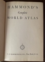 Hammond’s World Atlas Hardback Book