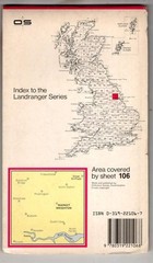 Landranger Sheet 104 Leeds, Bradford and Harrogate Area : Ordnance Survey