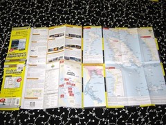 Island & Beaches of Thailand Map