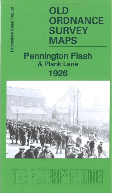 Pennington Flash & Plank Lane 1926 Lancashire Sheet 102.06 by Alan Godfrey