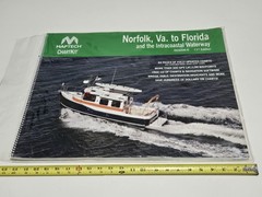 Maptech ChartKit Nautical Charts Maps Book Norfolk VA To Florida 11th Edition