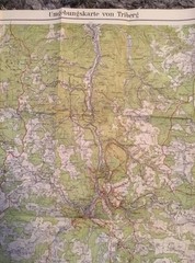 Map Of Triberg In Germany