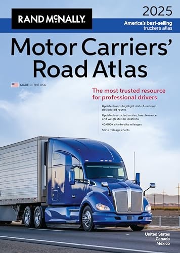Rand McNally 2025 Motor Carrie – GOOD