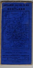 Revised Half-Inch Cyclists & Motorists Map. Sheet 29 Zetland : Bartholomew’s