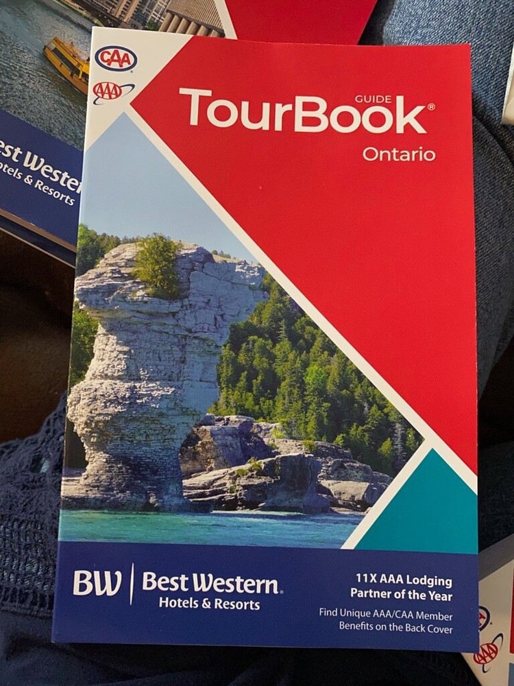 Ontario Canada Tour Book Guide Atlas Maps Events Hotels Motels 2021 Edition