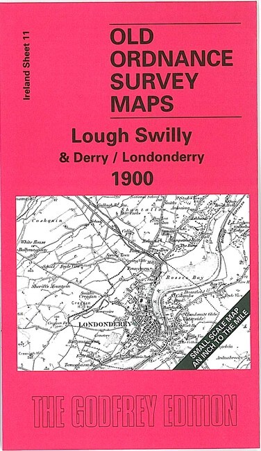 Lough Swilly & Derry/Londonderry 1900 Irish One Inch Sheet 11 by Séamas Mac Anna