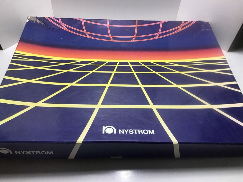 45 X USA Desk Maps 26 Nystrom 2-Sided Markable Maps 17×22 & 12 Bonus Maps & Box