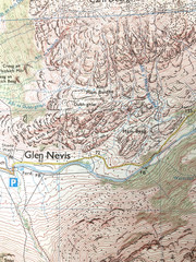 Ben Nevis & Fort William. The Mamores & The Grey Corries: Explorer Map 392