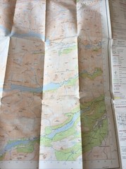1976 Ordnance Survey Second Series Landranger Map 25 Glen Carron