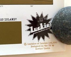 Maps International-Scratch World Map-Luckies of London 2010-VG+