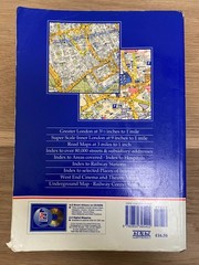 Vintage AZ Master Atlas of Greater London, Geographers’ A-Z Map Company Ltd