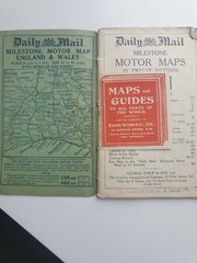 Daily Mail Milestone Motor Maps Norfolk No. 4 Good Condition Vintage