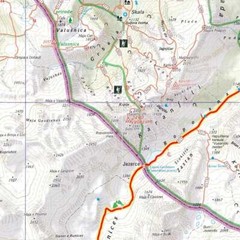 Peaks of the Balkans walking / hiking map Albania Kosovo Montenegro