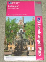 OS Ordnance Survey Landranger Map Sheet 140 Leicester, Coventry & Rugby – 2002