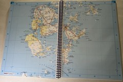 Scotland Travel Bundle Road Atlas + Edinburgh Castle Guide Map Book Set