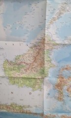 Vintage 1975. Map of South East Asia. Bartholemew & Sons