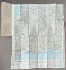 BODMIN & LAUNCESTON Ordnance Survey One-Inch Map Sheet 186 7th Series 1961