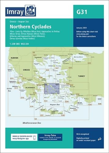 Imray G Series Imray Chart G31 (Map) G Charts