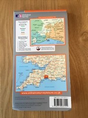 2011 Ordnance Survey Explorer Map 116 Lyme Regis And Bridport (incl Chard )