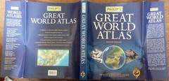 Philips Great World Atlas 8th Edition; Hardback book (2002) RGS IBG