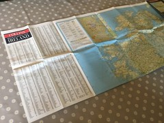 Collins Route Planning Map Ireland – Includes centre plans of Belfast + Dublin