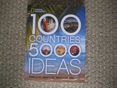 National Geographic 100 Countries 5000 Ideas Book, Vacation Travel Planning Book