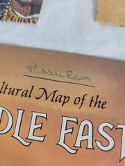 National Geographic Making of America Map Posters 1970-80s Mid East Euro Africa