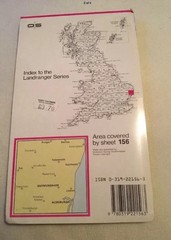 1988 Landranger Ordnance Survey Map 156 Saxmundham, Aldeburgh And Surrounding