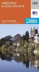 Hereford and Ross-on-Wye (Map) OS Explorer Map