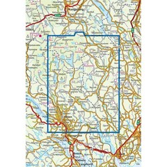 Norway Skrim Vindfjell map 2403 walking, hiking, ski-trail 1:50K **50% OFF**