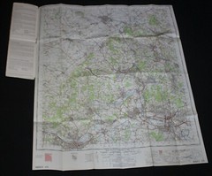 Ordnance Survey One Inch Map – The Chilterns, Sheet 159 – 1968