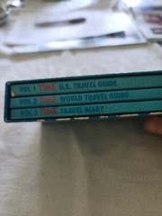 Time Magazine Box Set 1990 3 Travel Guides Travel Diary/U.S. & World Guides Gift